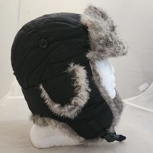 Yukon Tracks Genuine Rabbit Fur Trapper Hat Size Large L Hunting Outdoors Unisex